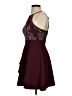 Speechless Burgundy Cocktail Dress Size 3 - photo 5