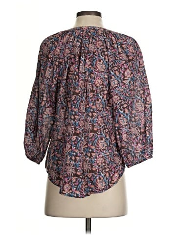 Apiece Apart 3/4 Sleeve Blouse (view 2)
