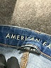 American Eagle Outfitters Solid Blue Jeans Size 12R - photo 7