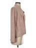 Ann Taylor 100% Polyester Tan Long Sleeve Blouse Size XS - photo 4