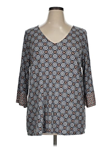 J.Jill 3/4 Sleeve T-Shirt (view 1)