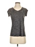 Nike 100% Polyester Metallic Silver Short Sleeve T-Shirt Size S - photo 1