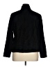 Made for Life 100% Polyester Solid Black Faux Fur Jacket Size XL - photo 2