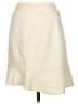 Madewell Solid Ivory Wool Skirt Size 4 - photo 2