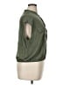 Express 100% Rayon Green Sleeveless Button-Down Shirt Size XL - photo 4