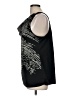 Calvin Klein 100% Polyester Black Sleeveless Blouse Size M - photo 5