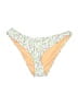 J.Crew Floral Yellow Swimsuit Bottoms Size L - photo 1