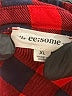 ee:some 100% Rayon Checkered-gingham Red Long Sleeve Button-Down Shirt Size XL - photo 7
