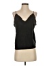Listicle 100% Polyester Black Sleeveless Top Size S - photo 1