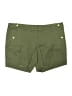 Talbots Solid Green Khaki Shorts Size 14 Petite - photo 1