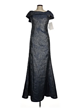 long sleeve lace evening dress Slit Glamorous Lace Black Long-Sleeve Prom Dress Evening Dress US16 / Black main image 1