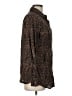 J. McLaughlin Animal Print Brown Long Sleeve Blouse Size L - photo 4