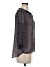 TCEC 100% Polyester Blue 3/4 Sleeve Blouse Size S - photo 4