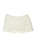 Express 100% Polyester Solid Ivory Shorts Size 0 - photo 1