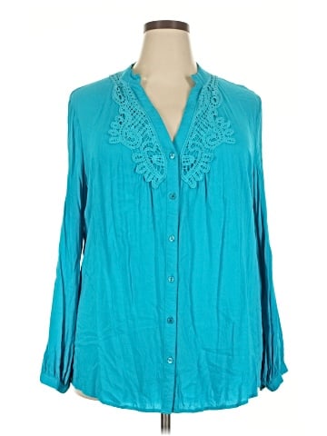 Avenue Long Sleeve Blouse (view 1)