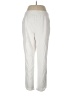 Sport Savvy Solid Ivory Casual Pants Size L - photo 2