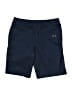 Under Armour 100% Polyester Solid Blue Shorts Size 8 - photo 2