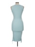 Lioness Solid Blue Teal Cocktail Dress Size M - photo 2