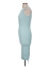 Lioness Solid Blue Teal Cocktail Dress Size M - photo 5