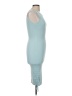 Lioness Solid Blue Teal Cocktail Dress Size M - photo 4