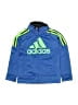 Adidas 100% Polyester Blue Track Jacket Size 3T - photo 1
