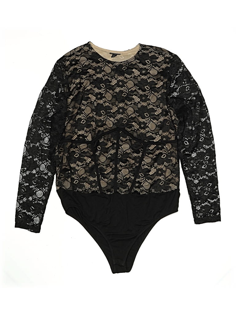 Pre-owned Torrid Bodysuit In Black