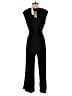 Steve Madden Solid Black Jumpsuit Size M - photo 2