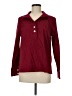 Talbots Burgundy Long Sleeve Button-Down Shirt Size M - photo 1
