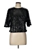 H&M Black Short Sleeve Top Size L - photo 1