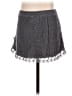 Lucky Brand Solid Gray Casual Skirt Size S - photo 2