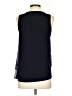 Adrianna Papell 100% Polyester Blue Sleeveless Blouse Size S - photo 2