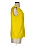 Ann Taylor LOFT 100% Polyester Yellow Short Sleeve Blouse Size S - photo 4