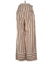 Roxy Stripes Brown Linen Pants Size XS - photo 2