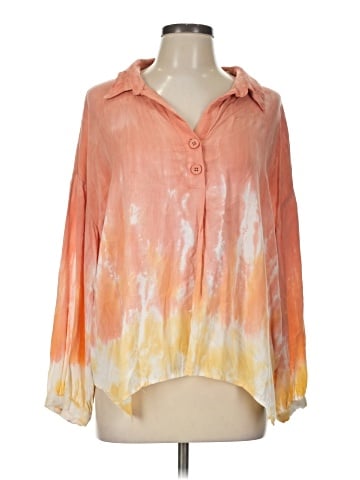 Mustard Seed 3/4 Sleeve Blouse (view 1)