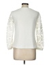 Unbranded 100% Polyester Ivory 3/4 Sleeve Blouse Size 10 - photo 2