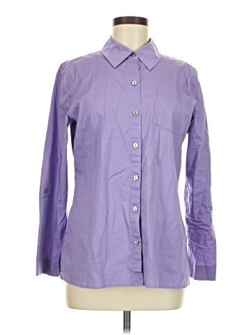 Additions by Chico's Long Sleeve Button-Down Shirt (view 1)