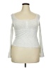 Shein Silver Long Sleeve Top Size 4 - photo 1