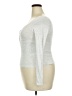 Shein Silver Long Sleeve Top Size 4 - photo 5