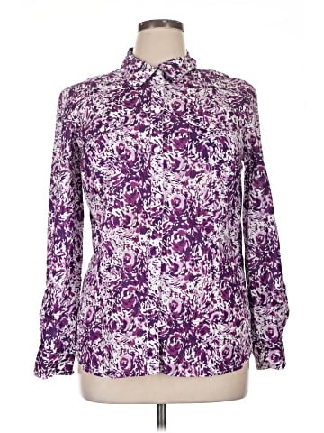 Style&Co Long Sleeve Blouse (view 1)