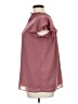 Unbranded 100% Polyester Burgundy Short Sleeve Blouse Size XL - photo 5