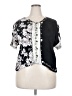 Tienda Ho Black Short Sleeve Blouse Size XXL (estimated) - photo 1
