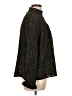 THML 100% Polyester Animal Print Black Long Sleeve Blouse Size L - photo 4