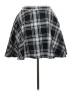 Hot Topic Plaid Black Casual Skirt Size XL - photo 2
