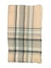 Unbranded 100% Acrylic Plaid Tan Pink Scarf One size - photo 2