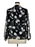 Lane Bryant 100% Polyester Black 3/4 Sleeve Blouse Size 14 - photo 2