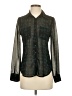 Guess 100% Polyester Green Long Sleeve Blouse Size XS - photo 1