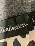 Réalisation 100% Silk Animal Print Gold Tan Silk Skirt Size XXS - photo 3