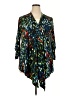 PREMISE Multi Color Teal 3/4 Sleeve Blouse Size 2X - photo 1
