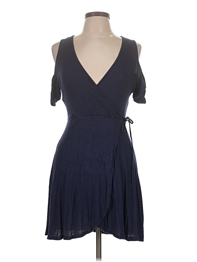 Pre-owned Assorted Brands Cocktail Dress In Blue