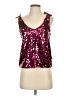 Maeve by Anthropologie 100% Polyester Burgundy Sleeveless Top Size XS - photo 1